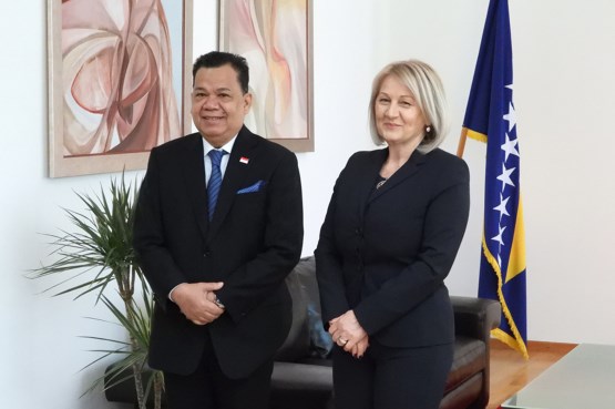 Предсједавајућа Представничког дома Борјана Кришто састала се с амбасадором Индонезије у БиХ